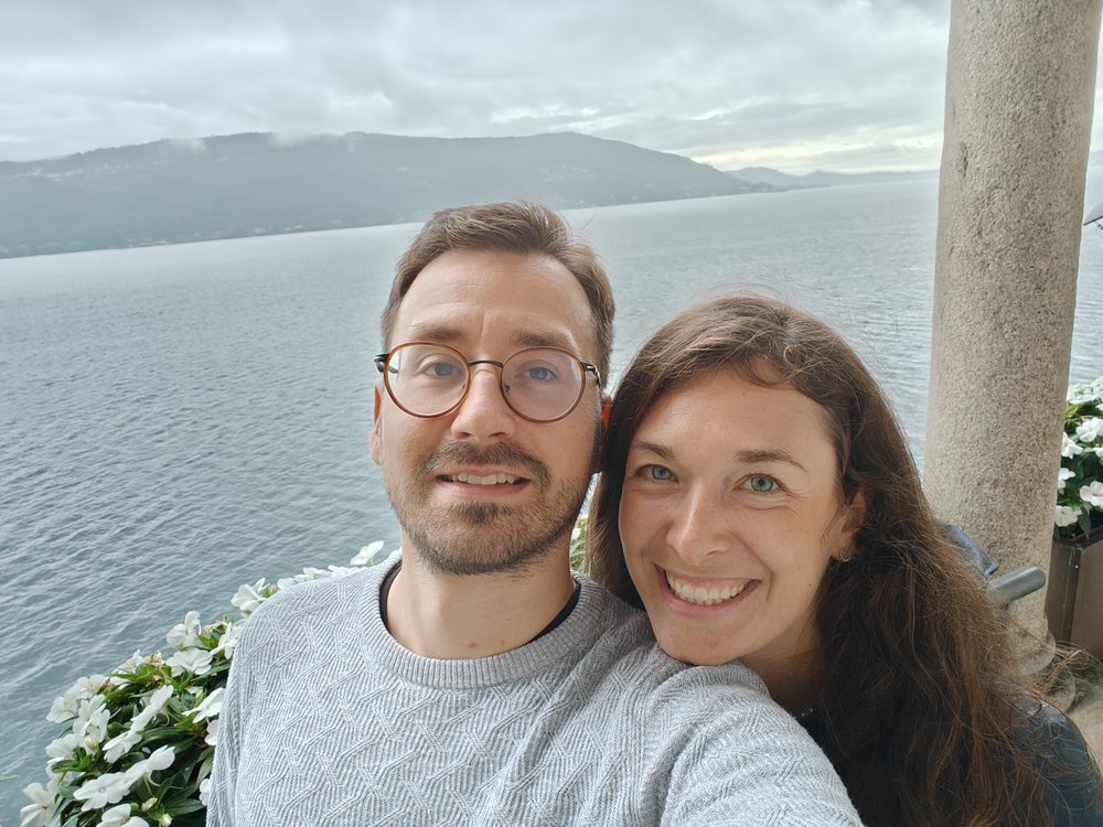 Sarah et Antoine au Lago Maggiore